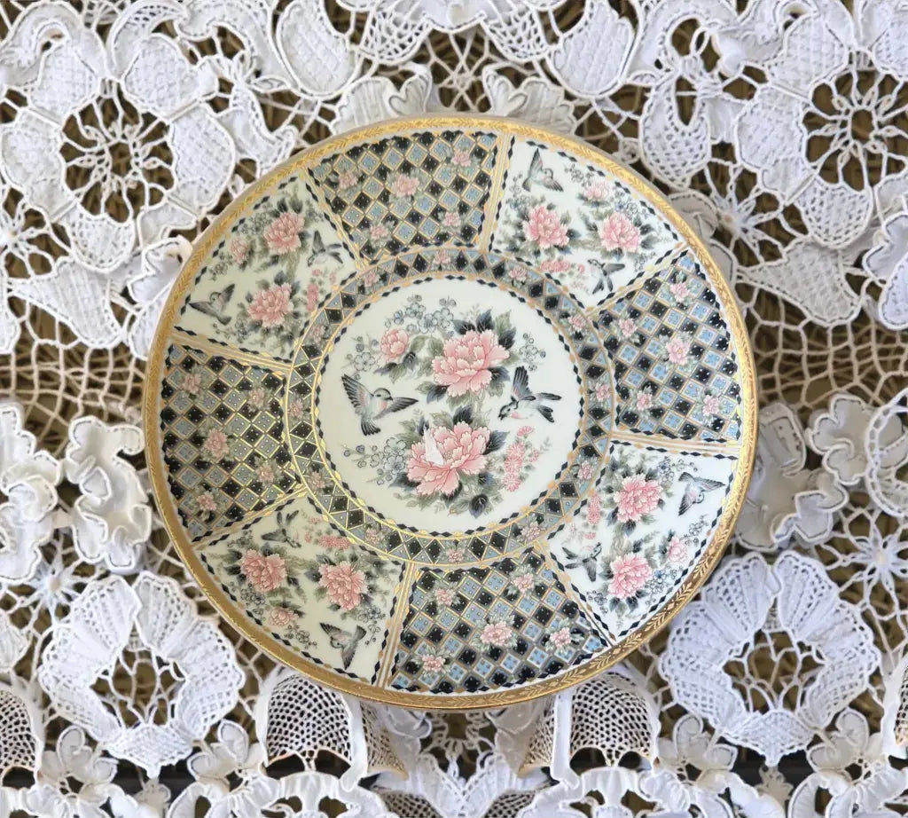 Vintage Japanese Ceramic Necklace
