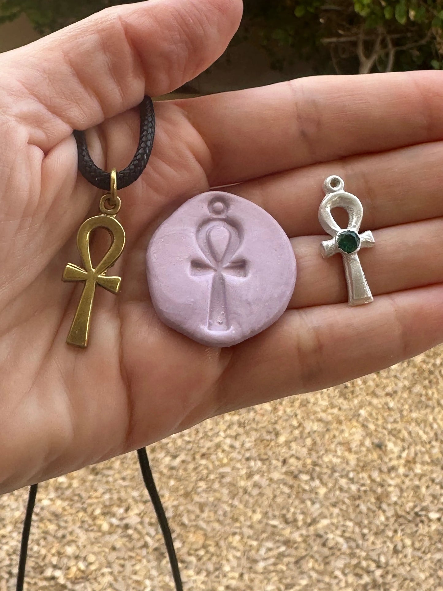 Handmade Silver Egyptian “Key of Life” Necklace The Big Little Shop