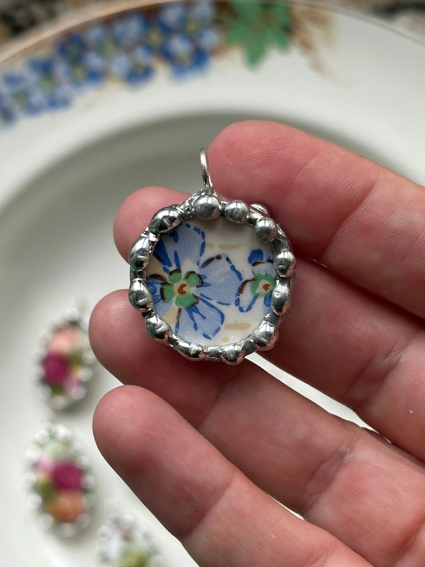 Vintage Pareek Ceramic Necklace