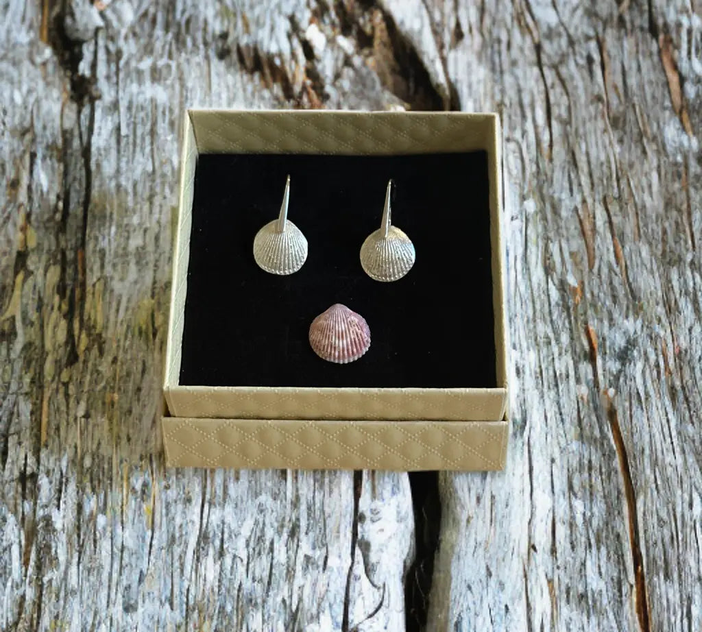 Handmade Seashells Silver Earrings
The Big Little Shop