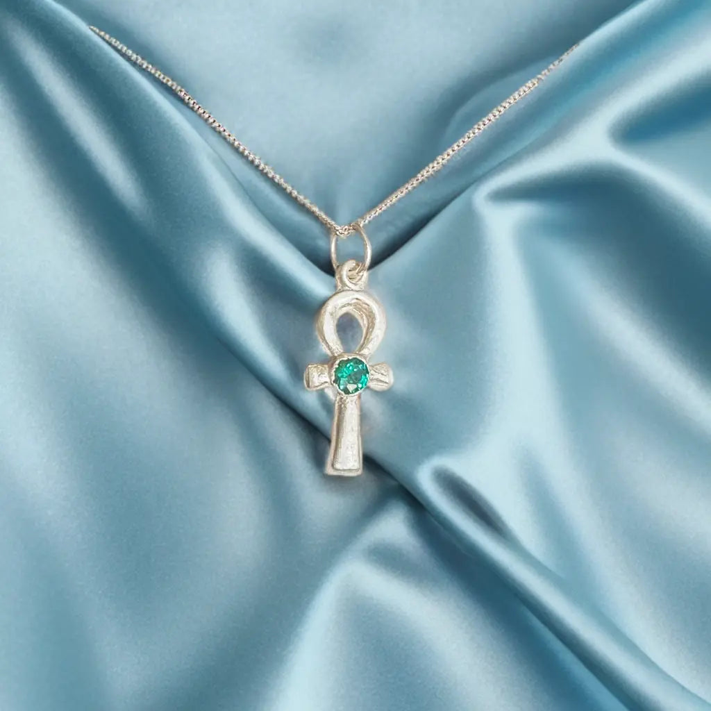 Handmade Silver Egyptian “Key of Life” Necklace The Big Little Shop