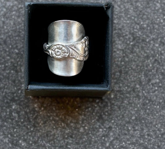 Vintage Swedish Spoon Bowl Ring